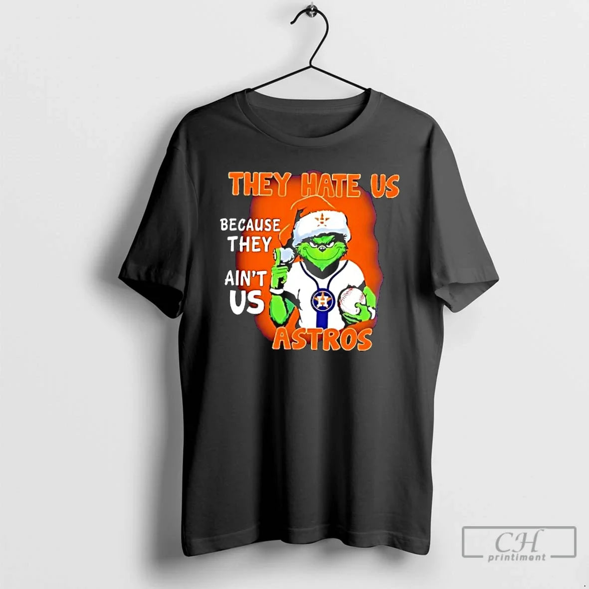Classic They Hate Us Because Aint Houston Astros - Adult & Kids T-Shirts, Sweatshirts & Hoodies apparel design preview 1