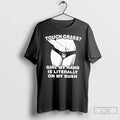 Classic Touch Grass Girl My Hand Is Literally On Bush - Adult & Kids T-Shirts, Sweatshirts & Hoodies apparel design preview 1