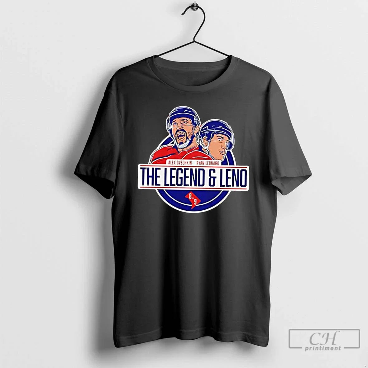 Classic Washington Capitals The Legend And Leno Alex - Adult & Kids T-Shirts, Sweatshirts & Hoodies apparel design preview 1
