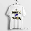 Classic Washington Huskies 2025 Ncaa Division Mens - Adult & Kids T-Shirts, Sweatshirts & Hoodies apparel design preview 1
