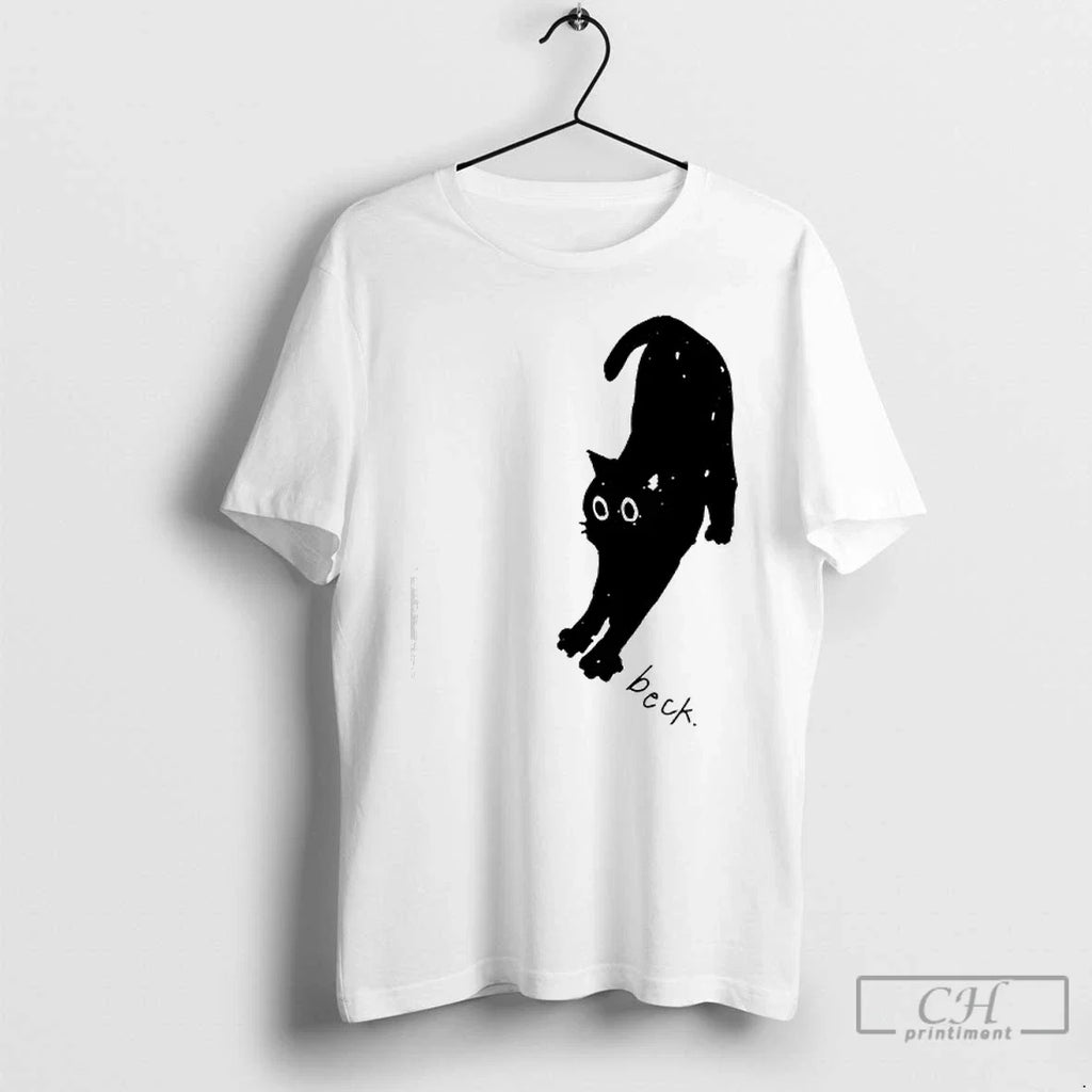 Classic Wave To Earth Beck Black Cat - Adult & Kids T-Shirts, Sweatshirts & Hoodies apparel design preview 1
