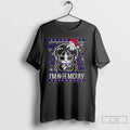 Classic Wednesday Addams And Thing Im Not Merry Ugly - Adult & Kids T-Shirts, Sweatshirts & Hoodies apparel design preview 1