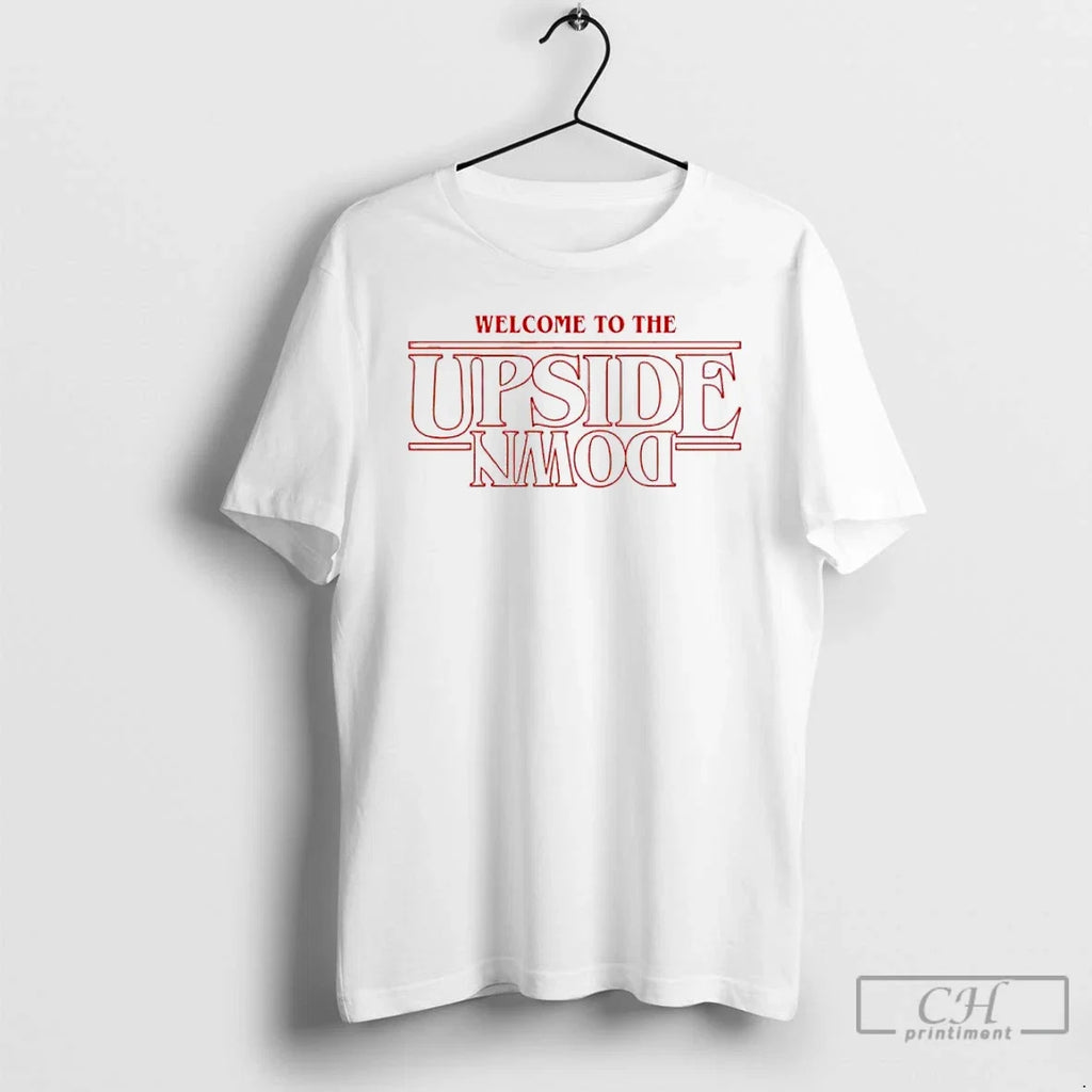 Classic Welcome To The Upside Down - Adult & Kids T-Shirts, Sweatshirts & Hoodies apparel design preview 1