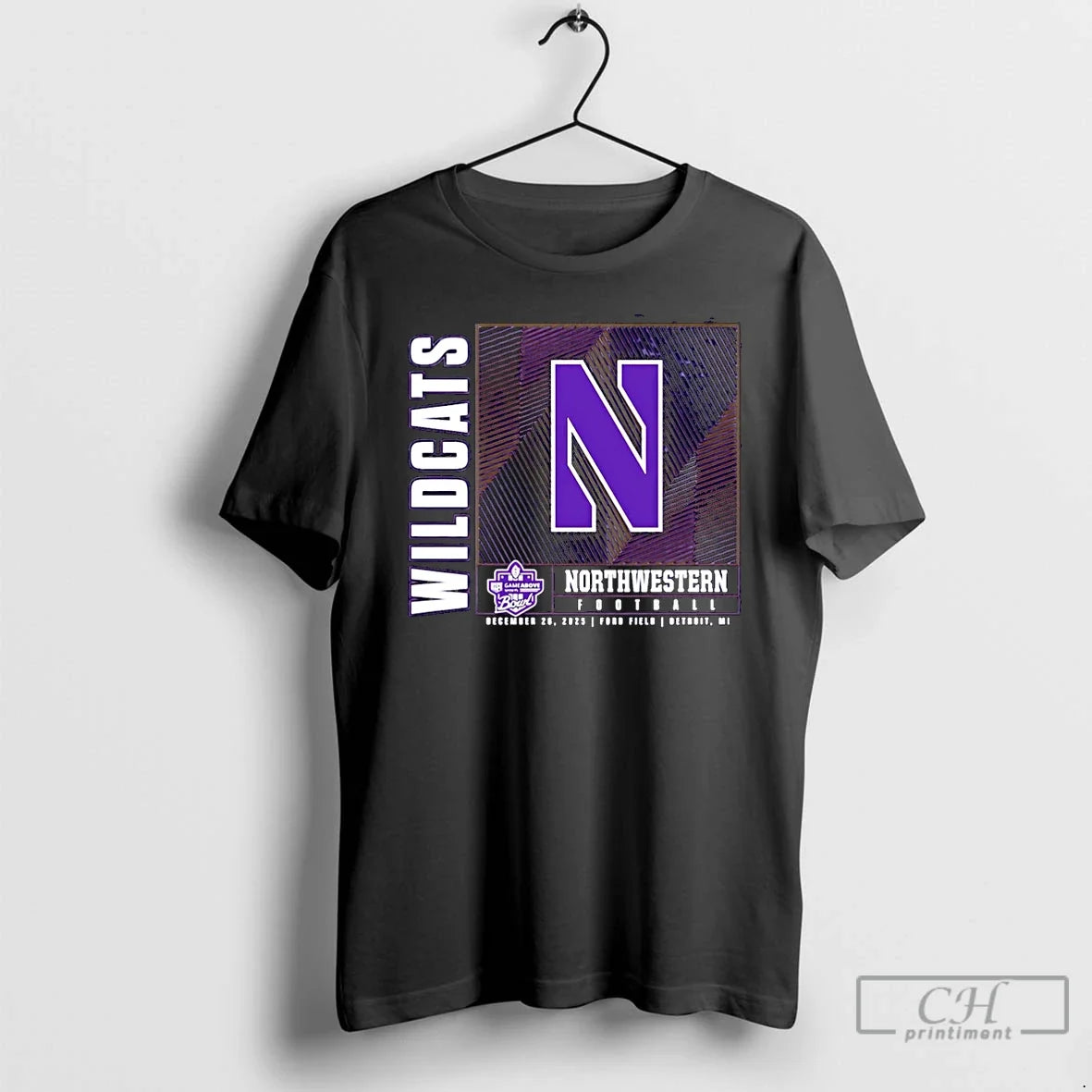 Classic Wildcats Northwestern 2025 Gameabove Sports - Adult & Kids T-Shirts, Sweatshirts & Hoodies apparel design preview 1