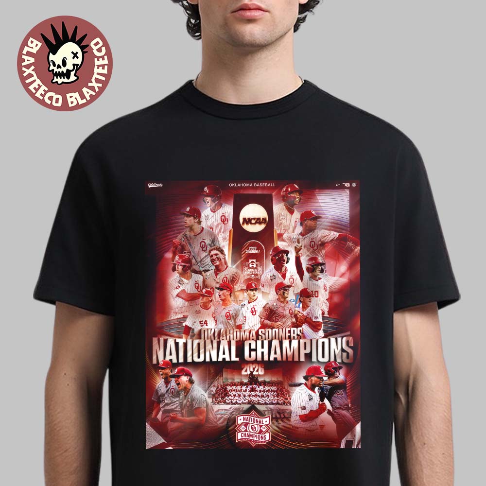 Congrats Oklahoma Sooners Baseball 2026 NCAA National - Adult & Kids T-Shirts, Sweatshirts & Hoodies apparel design preview 1