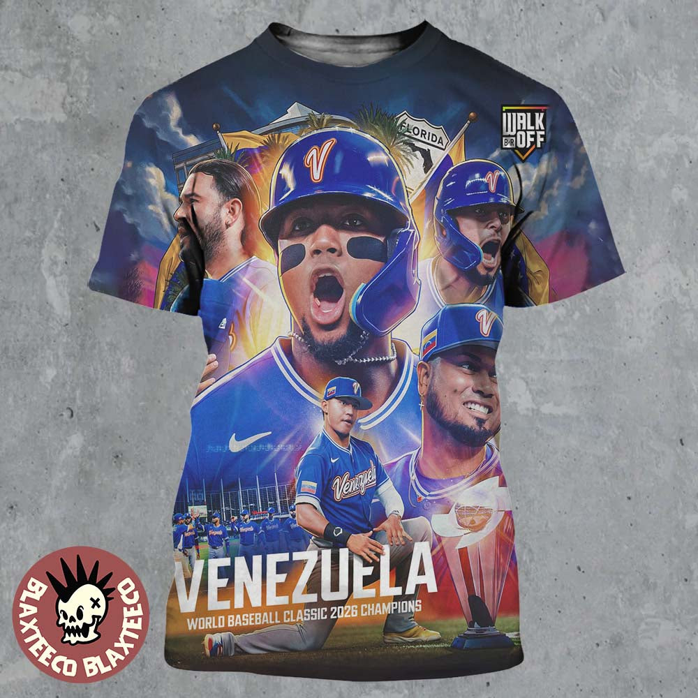 Congrats Team Venezuela Defeat USA To Become World - Adult & Kids T-Shirts, Sweatshirts & Hoodies apparel design preview 1