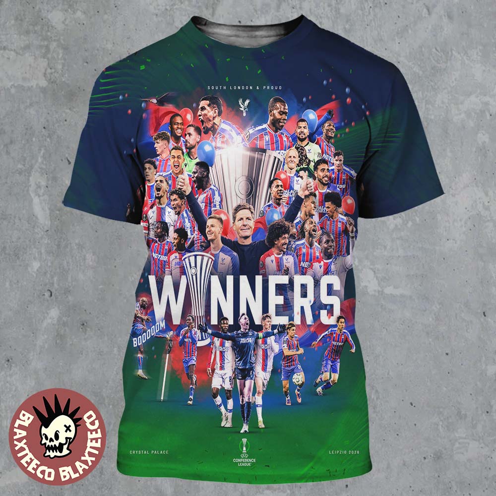 Crystal Palace FC 2026 Leipzig UEFA Conference League - Adult & Kids T-Shirts, Sweatshirts & Hoodies apparel design preview 1