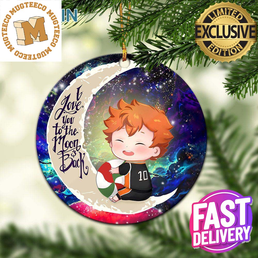 Cute Hinata Haikyuu Love You To The Moon And Back - Adult & Kids T-Shirts, Sweatshirts & Hoodies apparel design preview 1