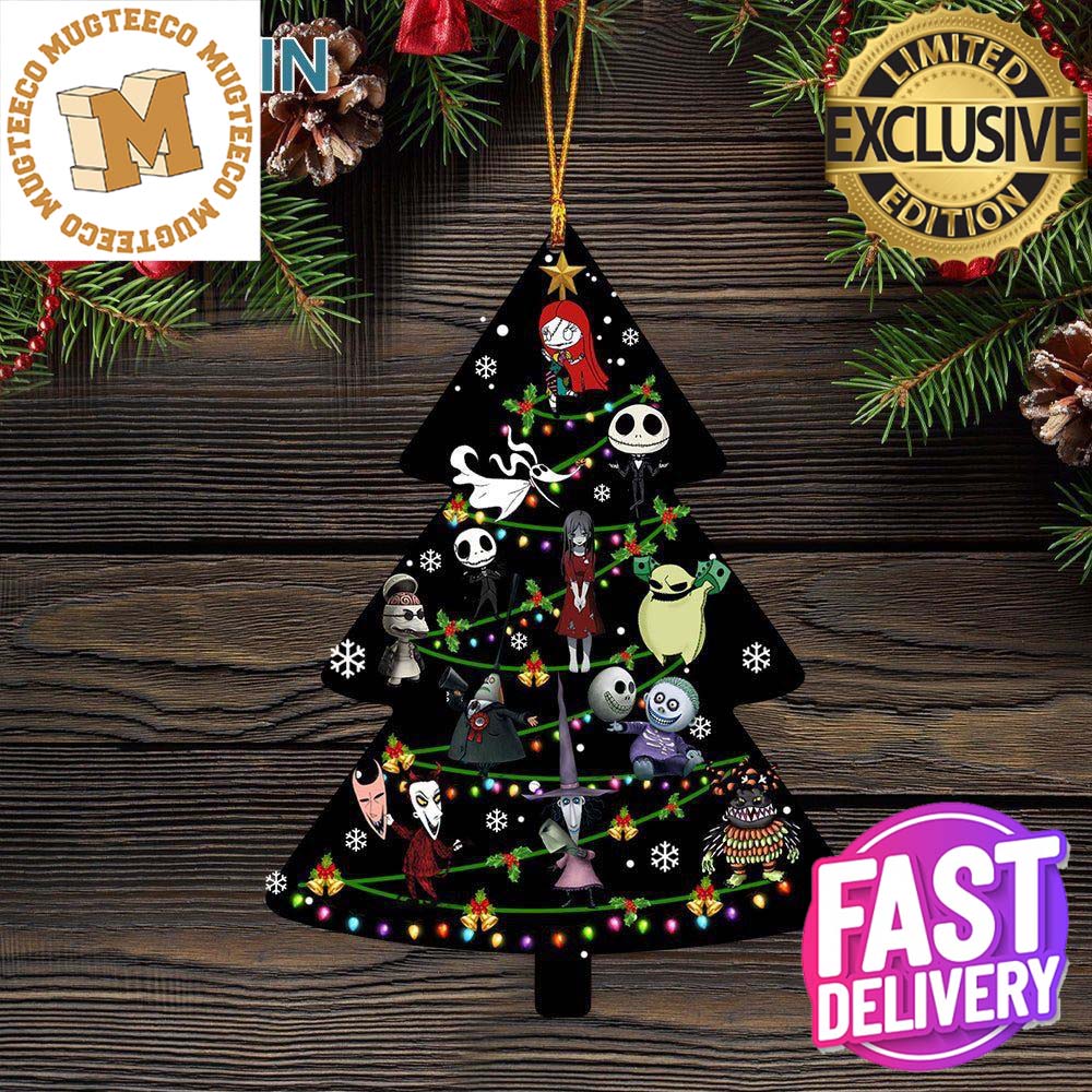 Cute Nightmare Before Christmas Tree Style - Adult & Kids T-Shirts, Sweatshirts & Hoodies apparel design preview 1