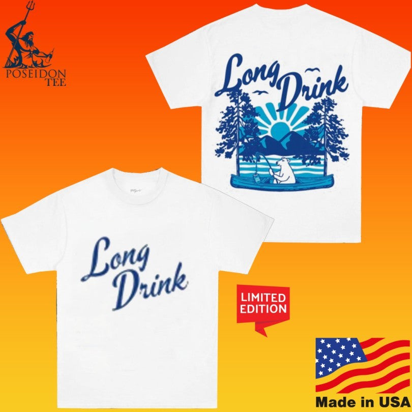 The Long Drink Nature Bear - Adult & Kids T-Shirts, Sweatshirts & Hoodies apparel design preview 1