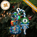 Dallas Mavericks NBA Grinch Candy Cane Personalized - Adult & Kids T-Shirts, Sweatshirts & Hoodies apparel design preview 1