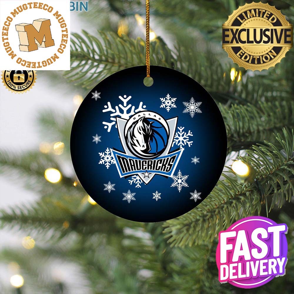 Dallas Mavericks NBA Xmas Gifts Merry Christmas Tree - Adult & Kids T-Shirts, Sweatshirts & Hoodies apparel design preview 1