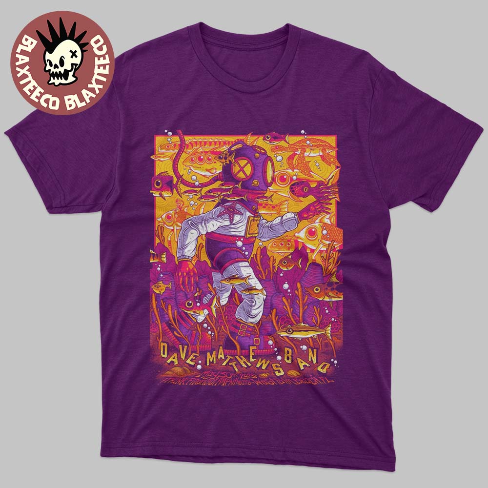 Dave Matthews Band West Palm Beach Florida 2026 Night - Adult & Kids T-Shirts, Sweatshirts & Hoodies apparel design preview 1