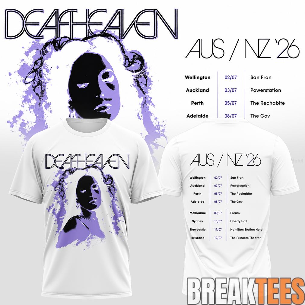Deafheaven AUS-NZ '26 Tour Merch - Adult & Kids T-Shirts, Sweatshirts & Hoodies apparel design preview 1