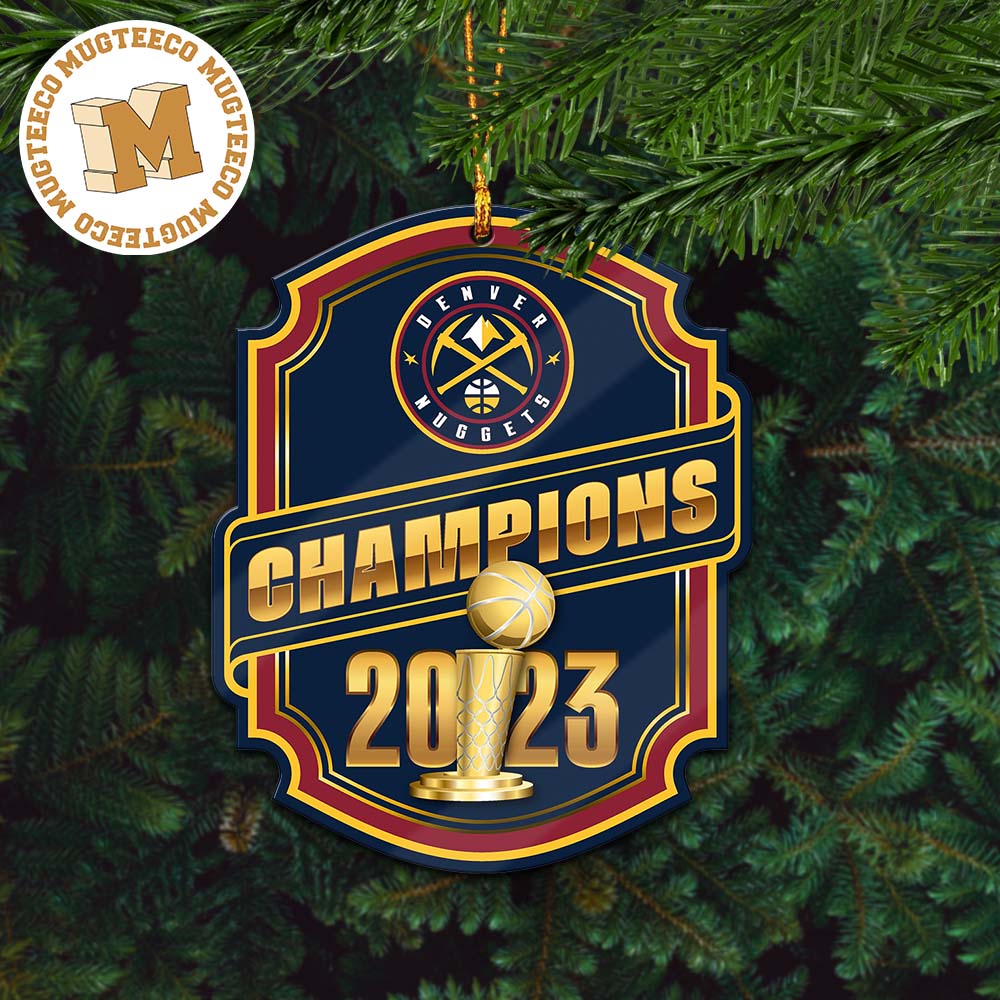 Denver Nuggets 2023 NBA Champions Logo Custom Name - Adult & Kids T-Shirts, Sweatshirts & Hoodies apparel design preview 1