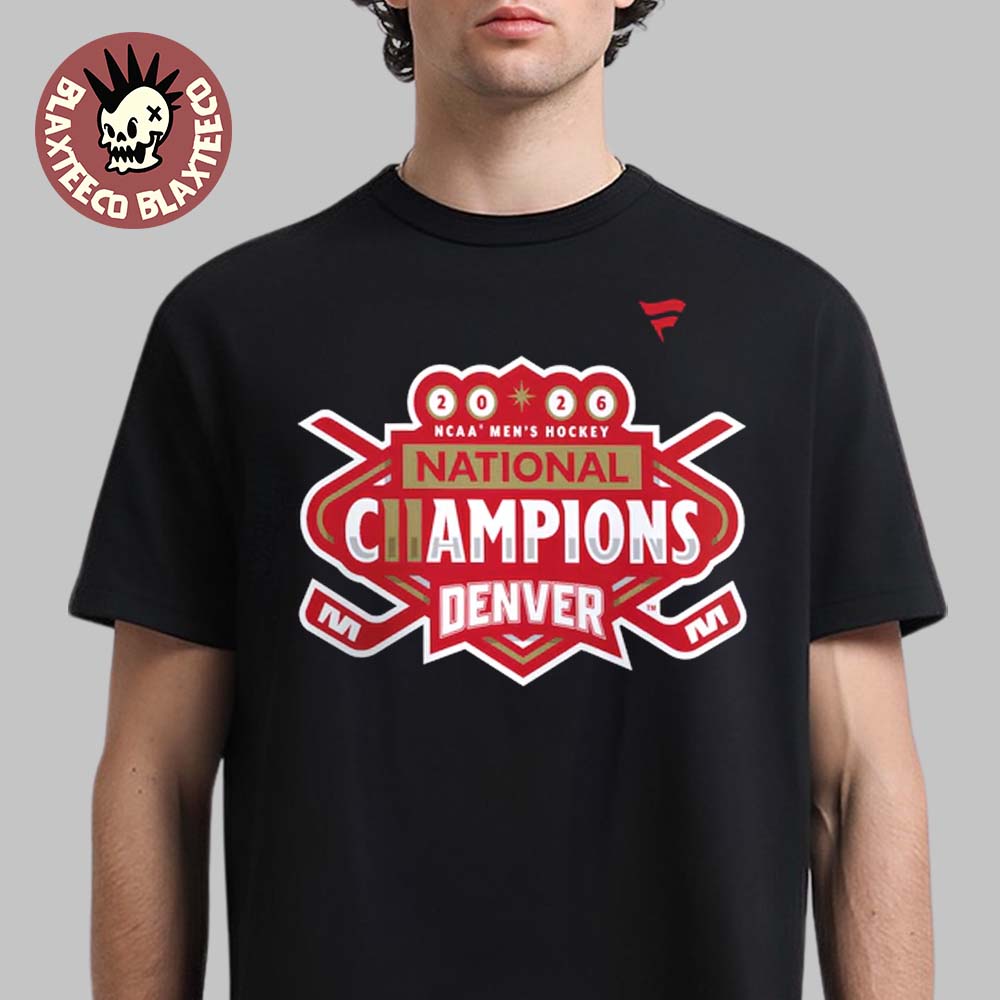 Denver Pioneers 2026 NCAA Frozen Four Men's Ice - Adult & Kids T-Shirts, Sweatshirts & Hoodies apparel design preview 1