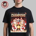 Denver Pioneers Defeating Wisconsin 2-1 Become 2026 - Adult & Kids T-Shirts, Sweatshirts & Hoodies apparel design preview 1