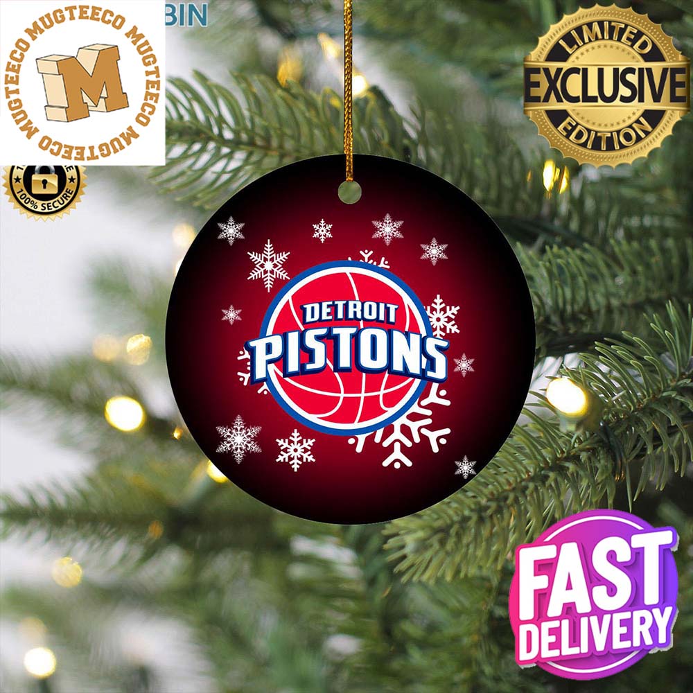 Detroit Pistons NBA Personalized Merry Christmas - Adult & Kids T-Shirts, Sweatshirts & Hoodies apparel design preview 1