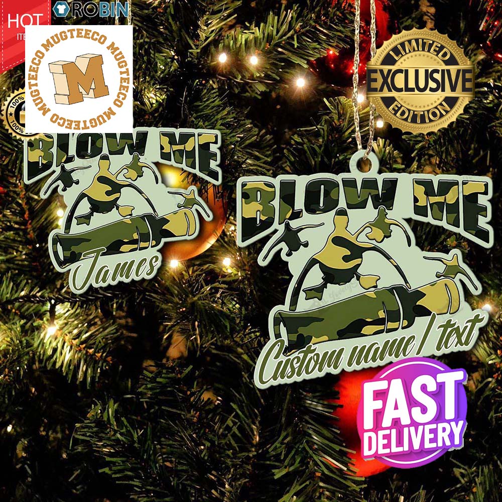 Duck Hunting Blow Me Personalized Xmas Gifts Holiday - Adult & Kids T-Shirts, Sweatshirts & Hoodies apparel design preview 1