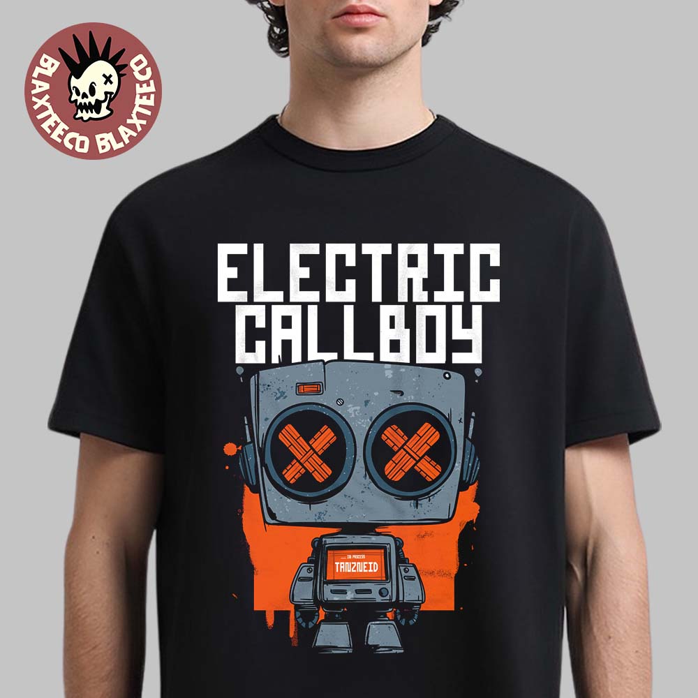 Electric Callboy Merch Tanzneid Robot - Adult & Kids T-Shirts, Sweatshirts & Hoodies apparel design preview 1