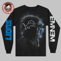 Eminem x Detroit Lions Silhouette Graphic Screen - Adult & Kids T-Shirts, Sweatshirts & Hoodies apparel design preview 1