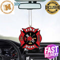 Firefighter Symbol Personalized Christmas Car - Adult & Kids T-Shirts, Sweatshirts & Hoodies apparel design preview 1