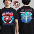 Foreigner X Lynyrd Skynyrd Double Trouble Vision Tour - Adult & Kids T-Shirts, Sweatshirts & Hoodies apparel design preview 1
