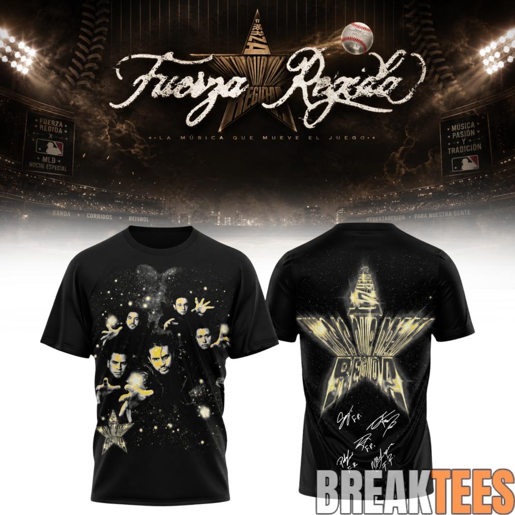 Fuerza Regida "This Is Our Dream Stadium Tour" 2026 - Adult & Kids T-Shirts, Sweatshirts & Hoodies apparel design preview 1