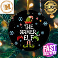 Gamer Elf Decorative Xmas Gifts Christmas Ornament - Adult & Kids T-Shirts, Sweatshirts & Hoodies apparel design preview 1
