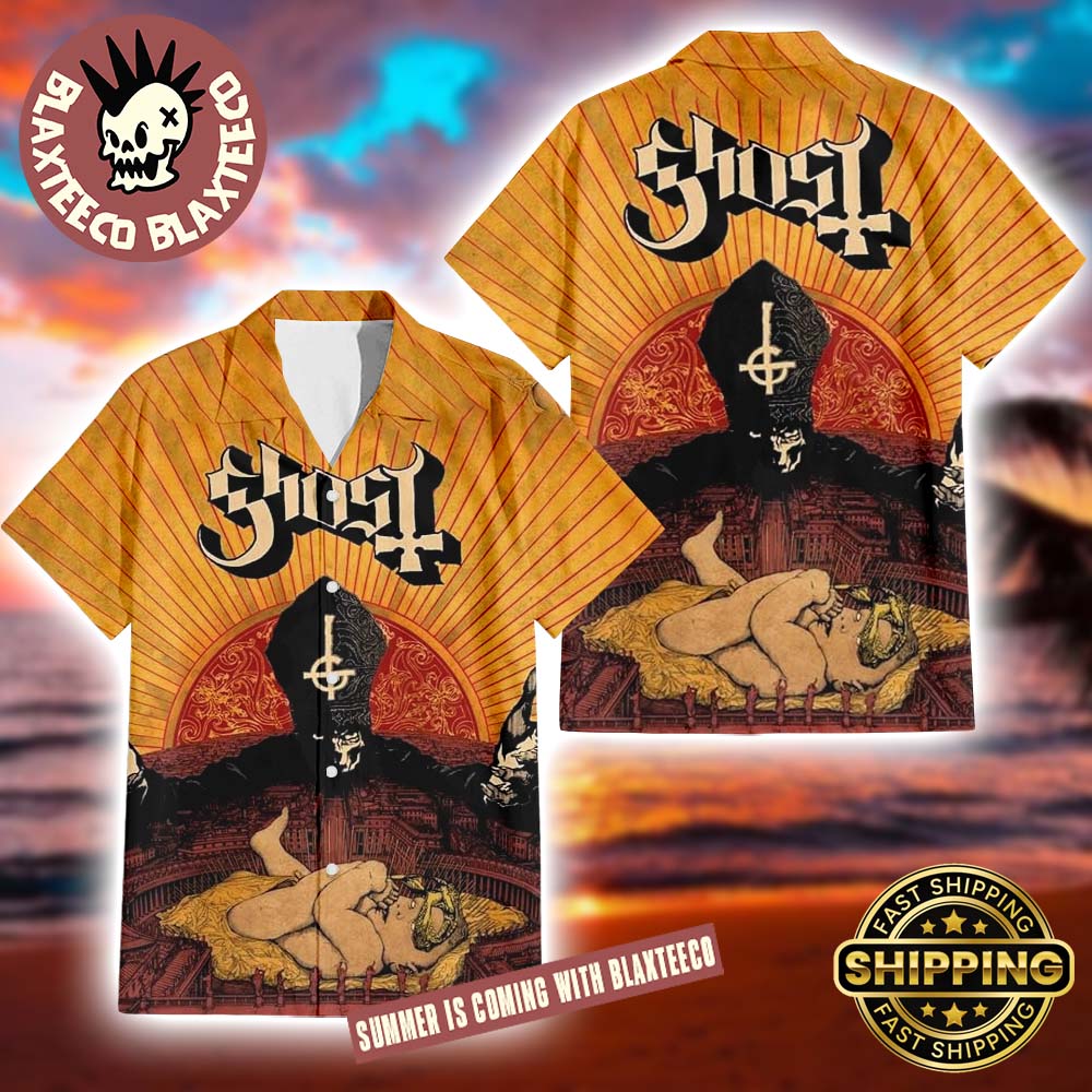 Ghost Band Infestissumam Album Cover Summer 2025 - Adult & Kids T-Shirts, Sweatshirts & Hoodies apparel design preview 1