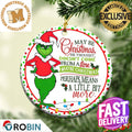 Grinch Perhaps Christmas Means a Little Bit More Xmas - Adult & Kids T-Shirts, Sweatshirts & Hoodies apparel design preview 1