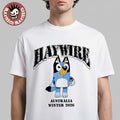 Haywire Australia Winter 2026 Tour Merch Bluey - Adult & Kids T-Shirts, Sweatshirts & Hoodies apparel design preview 1