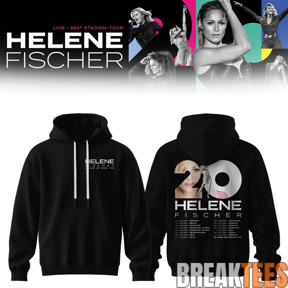 Helene Fischer 360° Stadion Tour 2026 - Adult & Kids T-Shirts, Sweatshirts & Hoodies apparel design preview 1