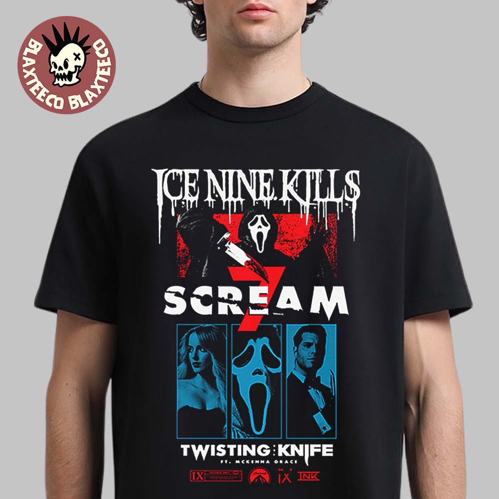 Ice Nine Kills Night Mare On The Knife Part 2 Scream - Adult & Kids T-Shirts, Sweatshirts & Hoodies apparel design preview 1