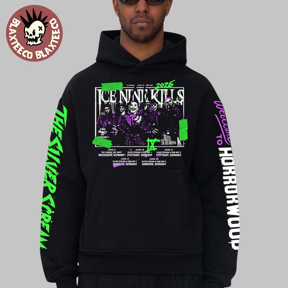 Ice Nine Kills The Silver Scream Welcome To - Adult & Kids T-Shirts, Sweatshirts & Hoodies apparel design preview 1
