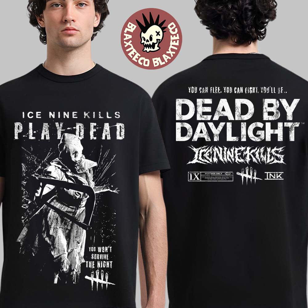 Ice Nine Kills X Dead By Daylight Play Merch Survive - Adult & Kids T-Shirts, Sweatshirts & Hoodies apparel design preview 1