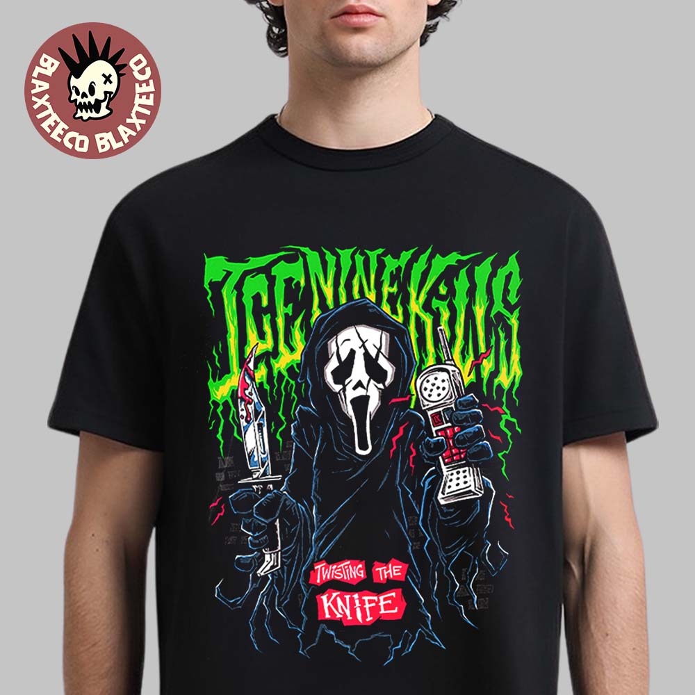 Ice Nine Kills X Ghost Face Scream 7 Nightmare On The - Adult & Kids T-Shirts, Sweatshirts & Hoodies apparel design preview 1