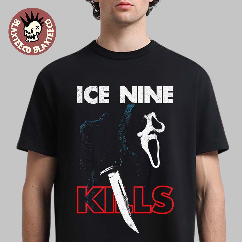 Ice Nine Kills X Ghost Face Stab Scream 7 Hot Topic - Adult & Kids T-Shirts, Sweatshirts & Hoodies apparel design preview 1