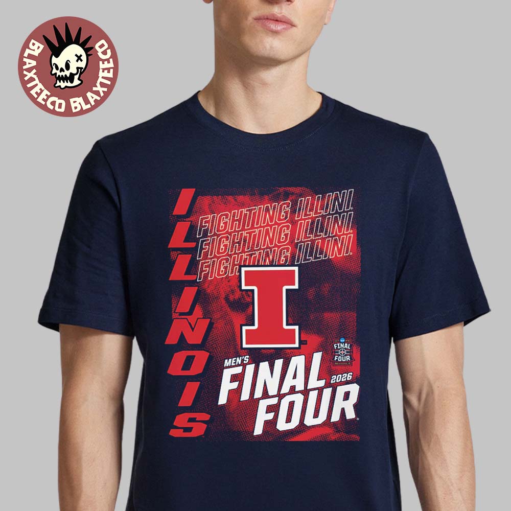 Illinois Fighting Illini 2026 NCAA Men's Basketball - Adult & Kids T-Shirts, Sweatshirts & Hoodies apparel design preview 1