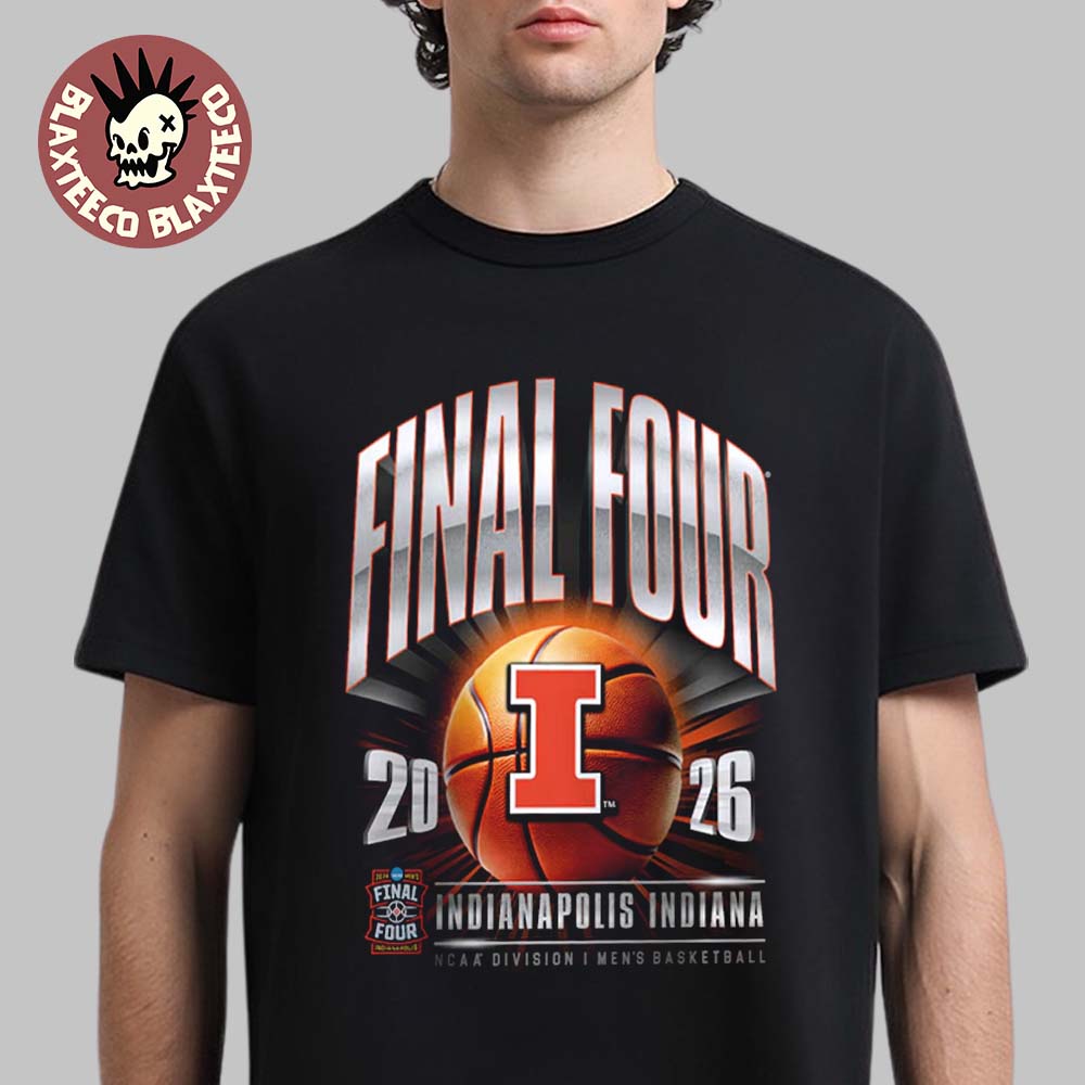 Illinois Fighting Illini Men's Basketball 2026 NCAA - Adult & Kids T-Shirts, Sweatshirts & Hoodies apparel design preview 1