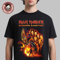 Iron Maiden Burning Ambition Movie Poster - Adult & Kids T-Shirts, Sweatshirts & Hoodies apparel design preview 1
