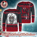 Iron Maiden The Number of Beast Eddie And Little - Adult & Kids T-Shirts, Sweatshirts & Hoodies apparel design preview 1