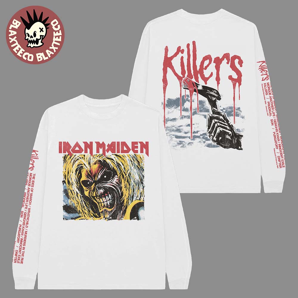 Iron Maiden The new Killers 45th Anniversary Merch - Adult & Kids T-Shirts, Sweatshirts & Hoodies apparel design preview 1