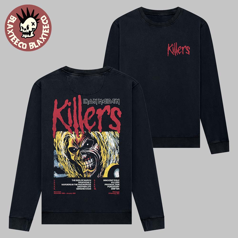 Iron Maiden The new Killers 45th Anniversary Merch - Adult & Kids T-Shirts, Sweatshirts & Hoodies apparel design preview 1
