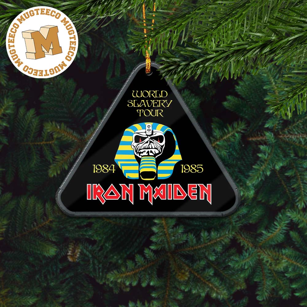 Iron Maiden World Slavery Tour 1984-1985 Holiday - Adult & Kids T-Shirts, Sweatshirts & Hoodies apparel design preview 1