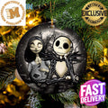 Jack And Sally Nightmare Before Christmas Moonlight - Adult & Kids T-Shirts, Sweatshirts & Hoodies apparel design preview 1