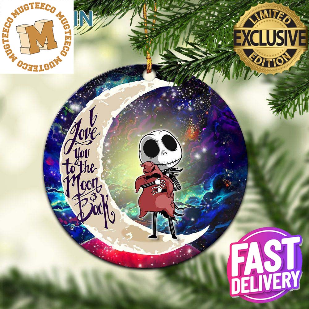 Jack Skellington Nightmare Before Christmas Love You - Adult & Kids T-Shirts, Sweatshirts & Hoodies apparel design preview 1