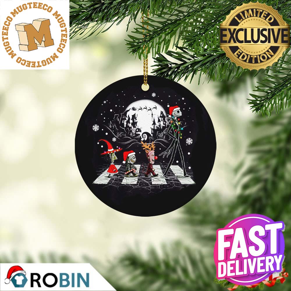 Jack Skellington Santa Nightmare Before Christmas - Adult & Kids T-Shirts, Sweatshirts & Hoodies apparel design preview 1