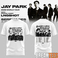 Jay Park World Tour 2026 Serenades Body Rolls White - Adult & Kids T-Shirts, Sweatshirts & Hoodies apparel design preview 1