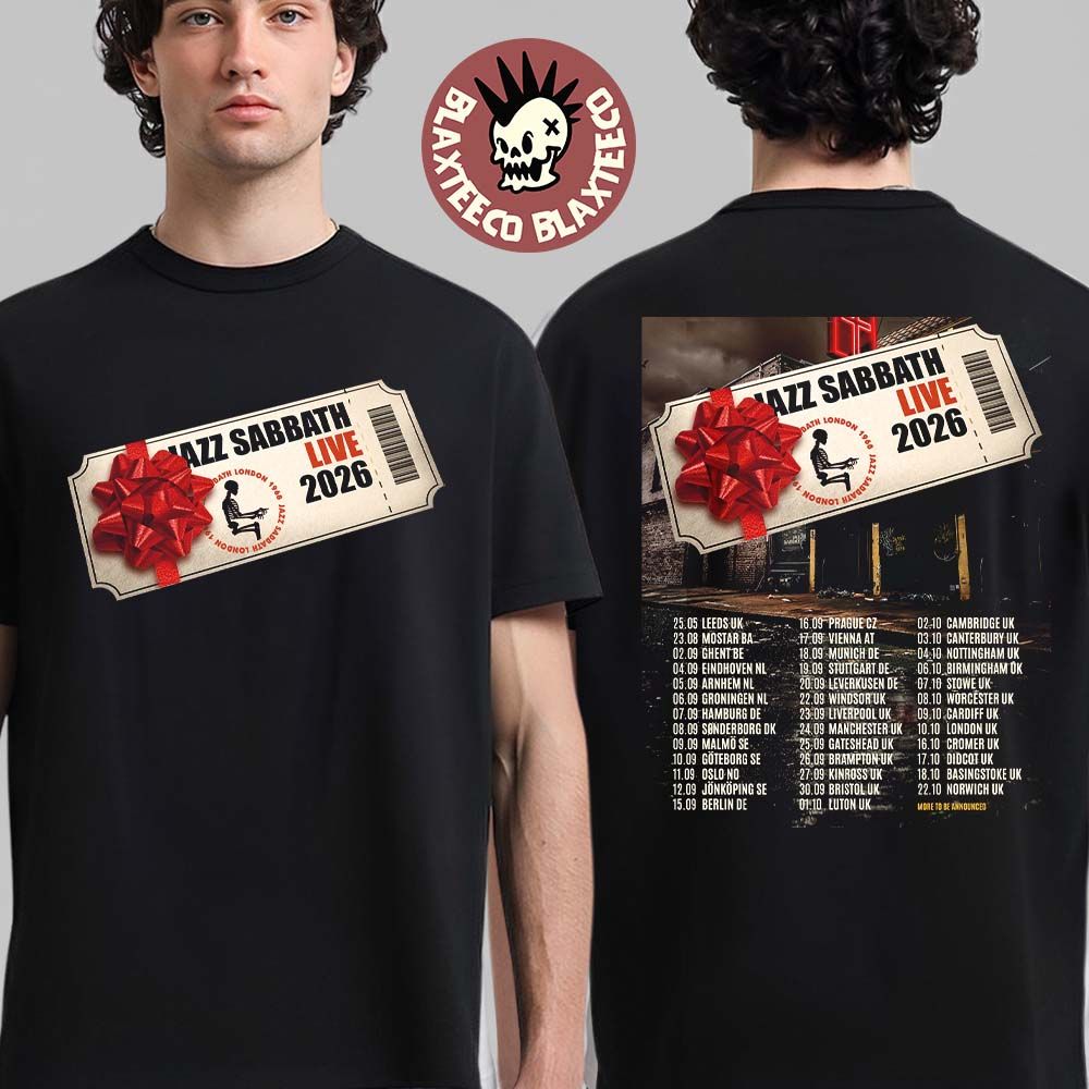 Jazz Sabbath Live 2026 UK And Europe Schedule Dates - Adult & Kids T-Shirts, Sweatshirts & Hoodies apparel design preview 1